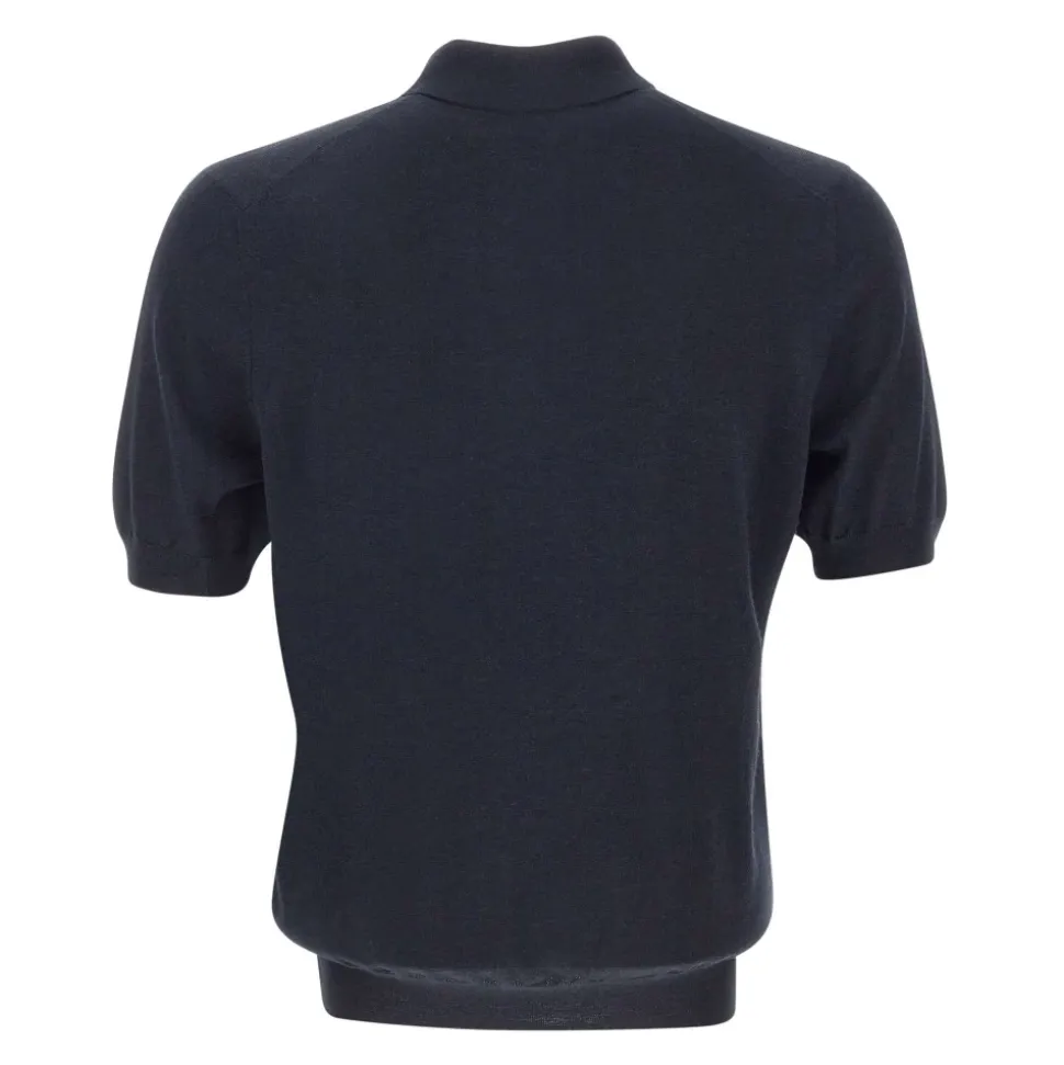 GRAN SASSO T-shirty i Polo NIEBIESKI