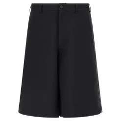 Herringbone Side-Zip Shorts