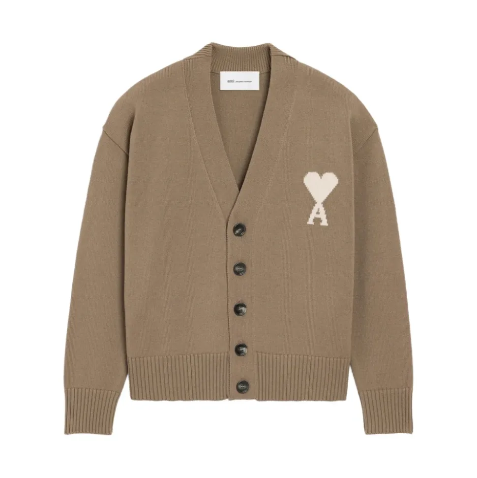 Intarsia Heart Cardigan