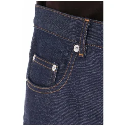 Jeansy Straight Fit z Czystej Bawełny
