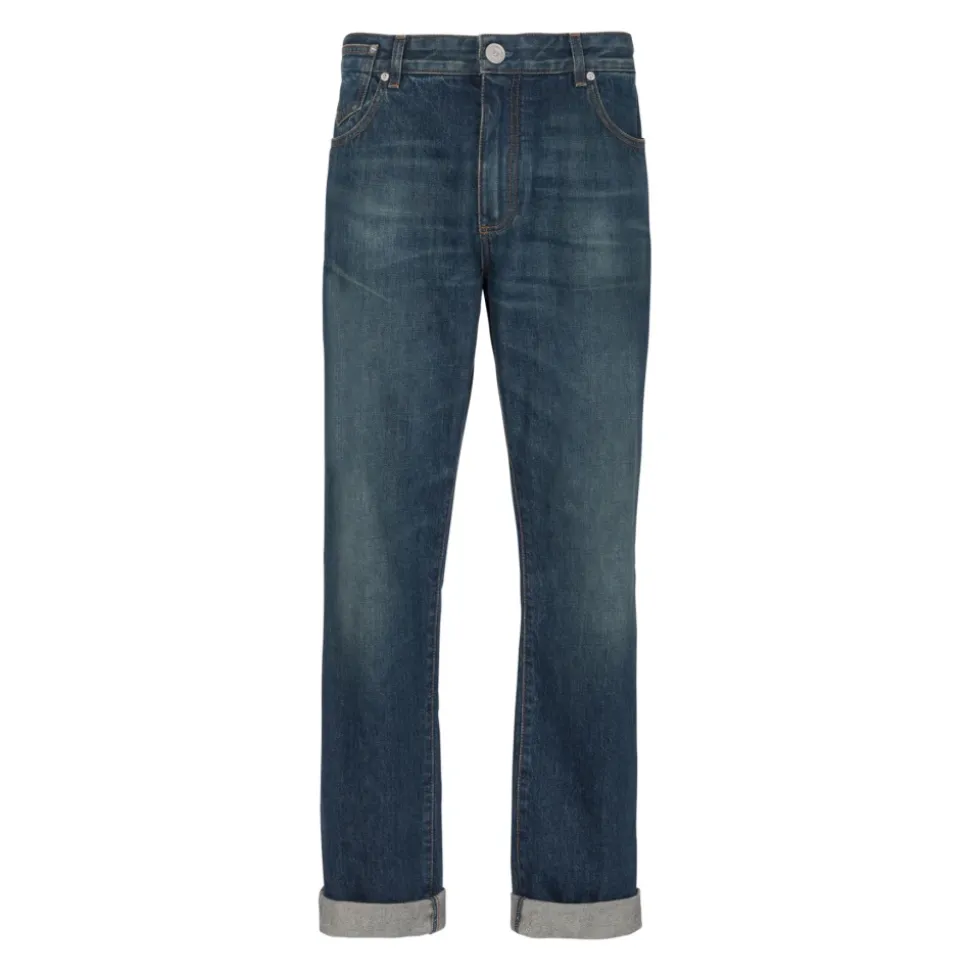 Jeansy Vintage Straight-leg