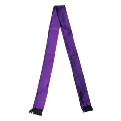 Jedwabna apaszka Foulard z frędzlami