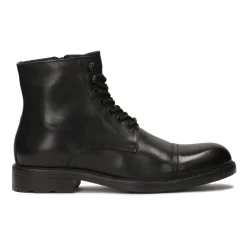 Klasyczne czarne buty męskie w stylu casual