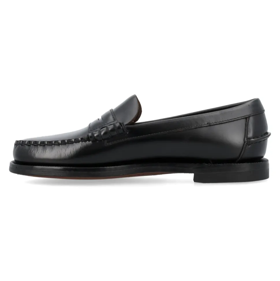 Klasyczne Dan Skórzane Penny Loafers