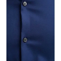 Koszula męska bawełniana slim fit, rozciągliwa, nieprasująca się