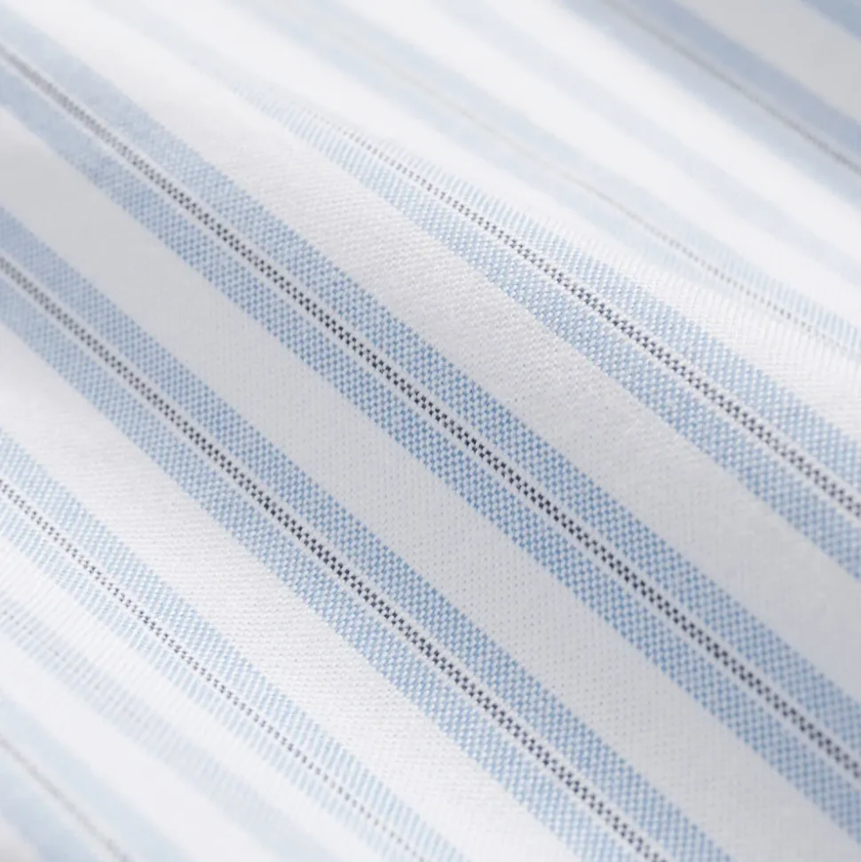 Koszula Oxford Slim Fit w kratę, elastyczna, nie wymagająca prasowania, z kołnierzykiem zapinanym na guziki
