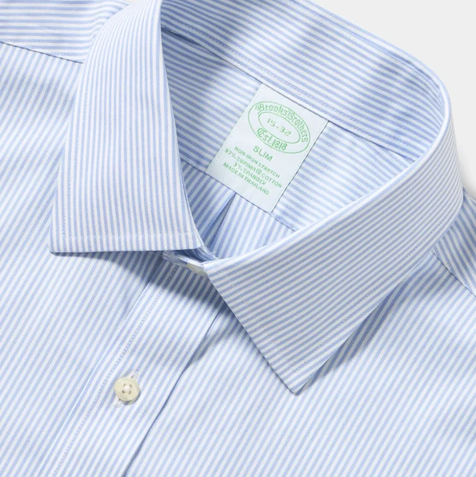 Koszula Supima Stretch Slim Fit z Kołnierzykiem Polo Button Down