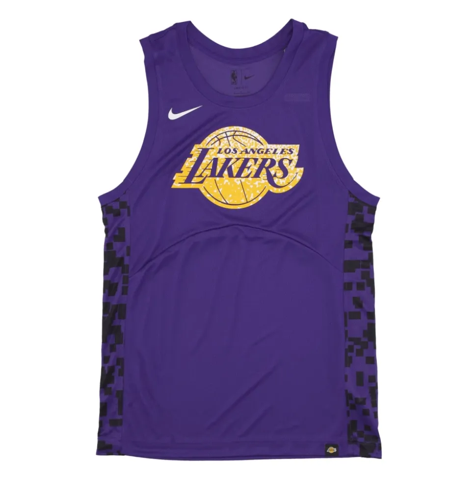 Koszulka Koszykarska Los Angeles Lakers Fioletowa