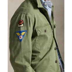 Krótka Casualowa Kurtka Koszulowa