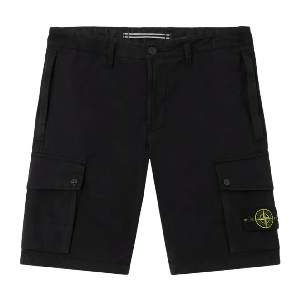 Krótkie spodenki Cargo Bermuda o kroju slim fit