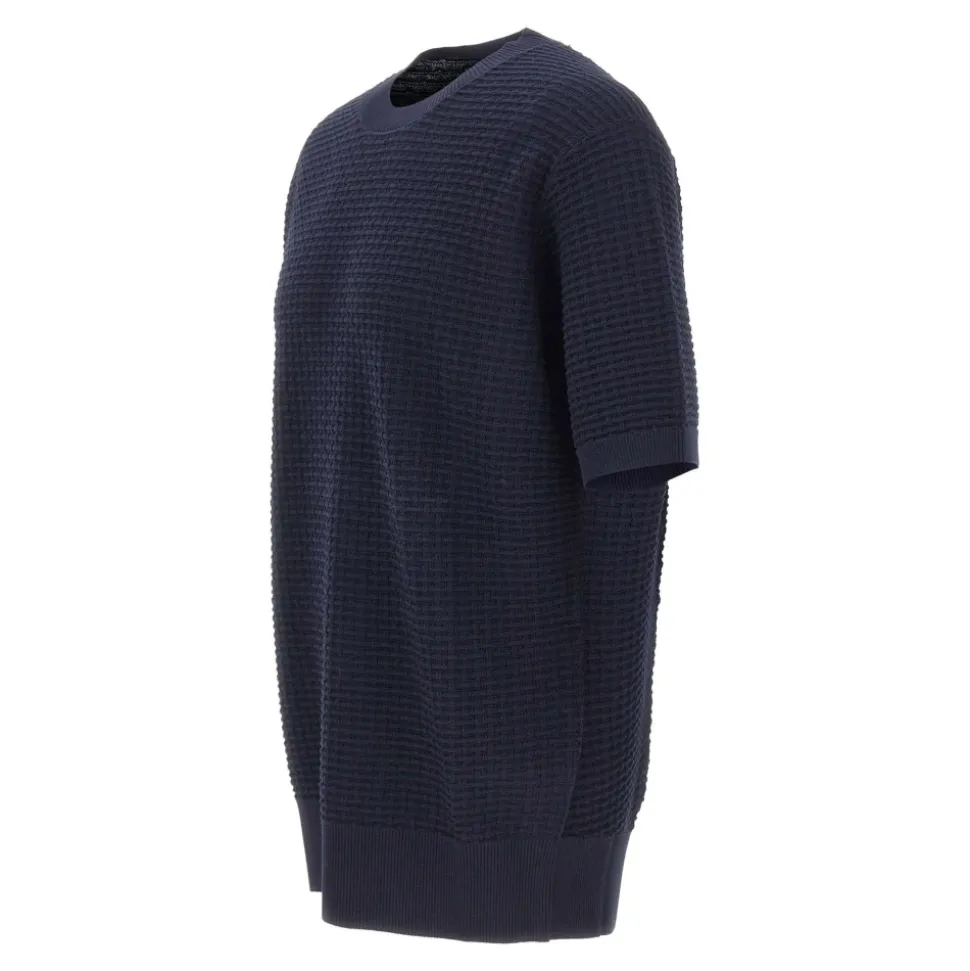 Krótki sweter bawełniany