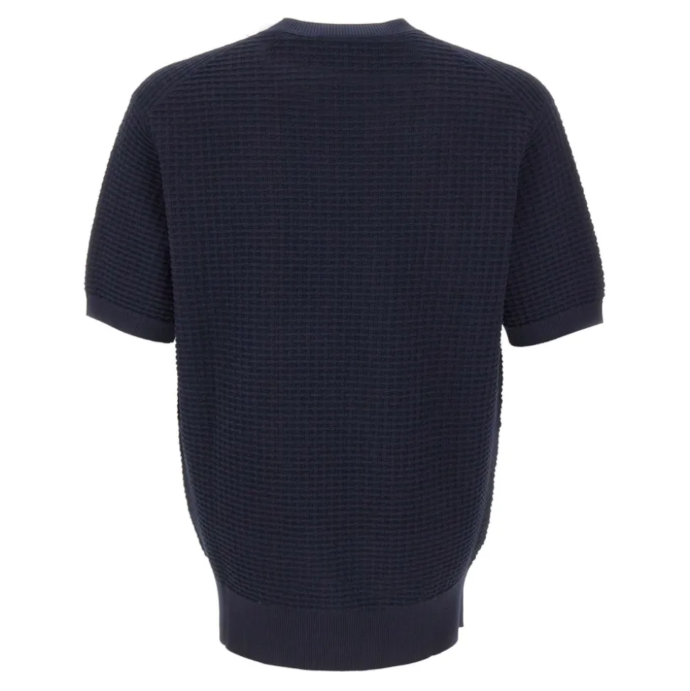 Krótki sweter bawełniany