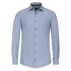 Langarm Businesshemd Uni Modern Fit