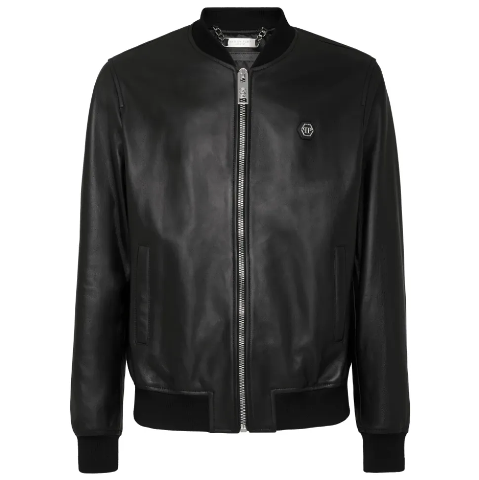 Leather Bomber
