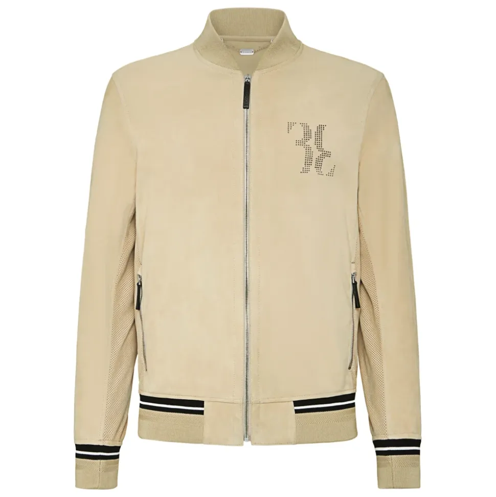 Leather Bomber Double B