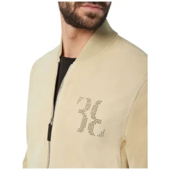 Leather Bomber Double B