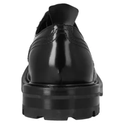Leather flats