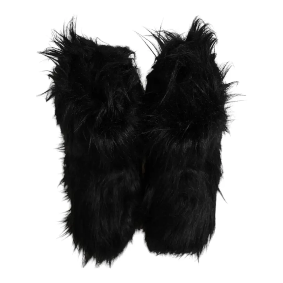Luksusowe Faux Fur Śniegowce za Kostkę