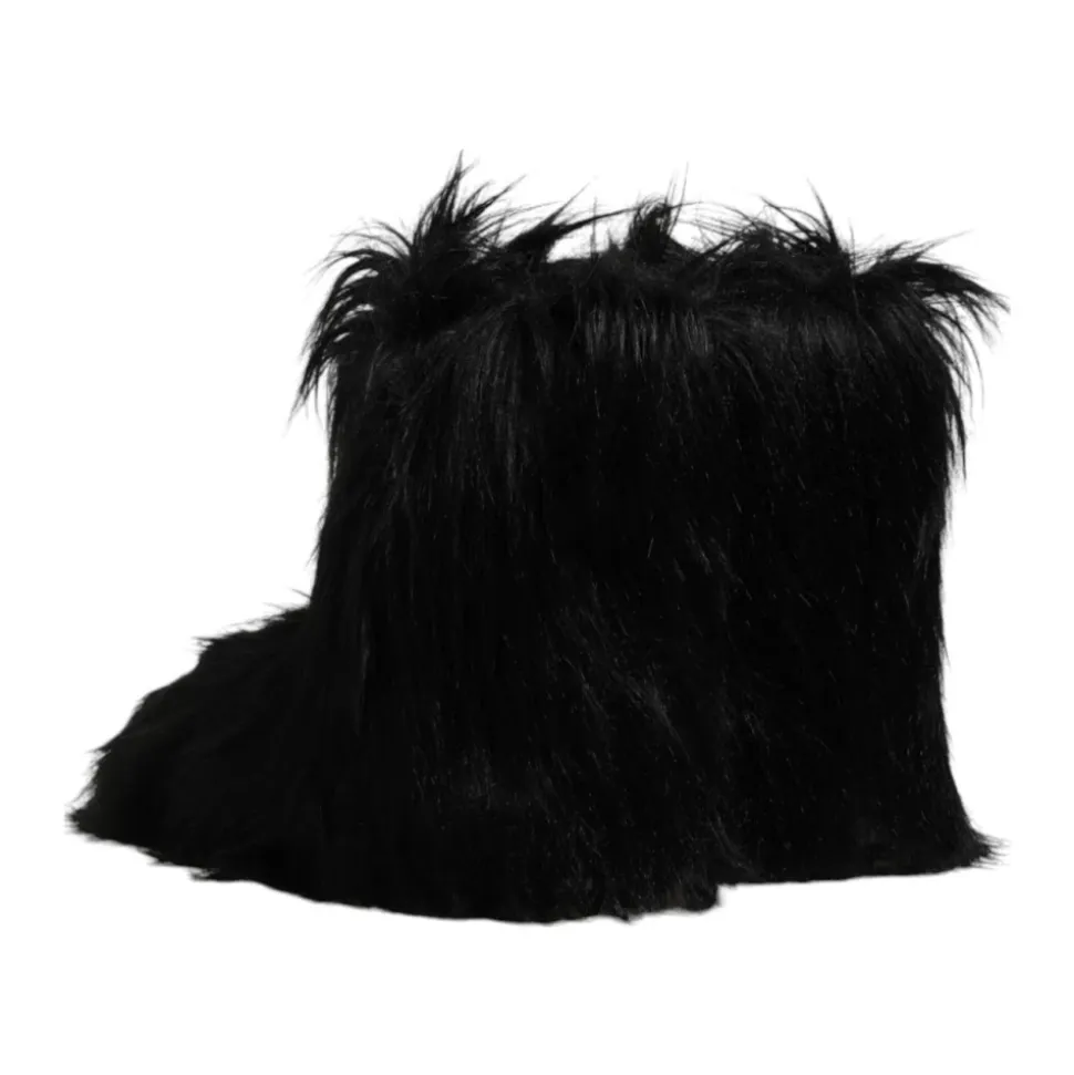 Luksusowe Faux Fur Śniegowce za Kostkę