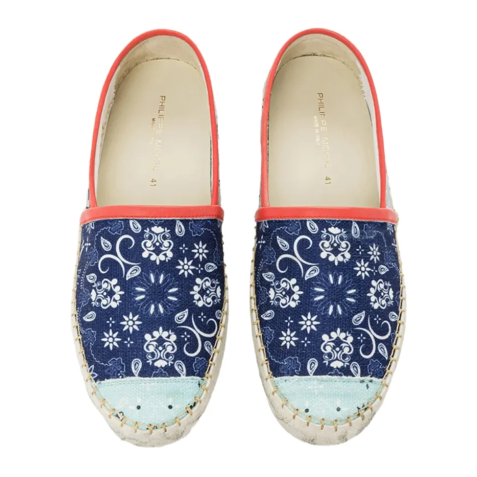 Marseille Low Paisley Espadryle Sneakersy