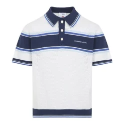 Mesh Stripe Polo