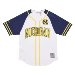 Michigan Wolverines Baseball Style Jersey