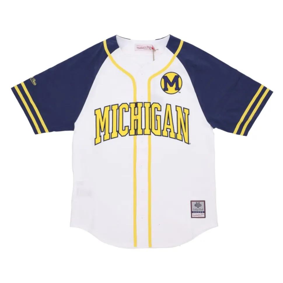 Michigan Wolverines Baseball Style Jersey