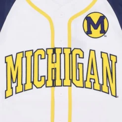 Michigan Wolverines Baseball Style Jersey