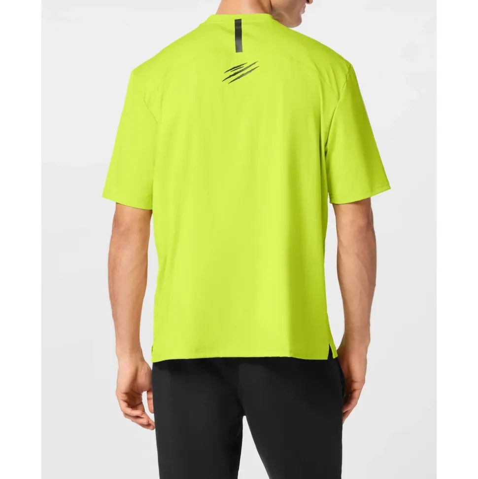 Micro Rib T-shirt Round Neck SS
