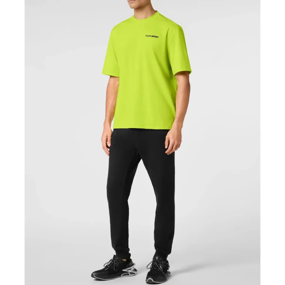 Micro Rib T-shirt Round Neck SS
