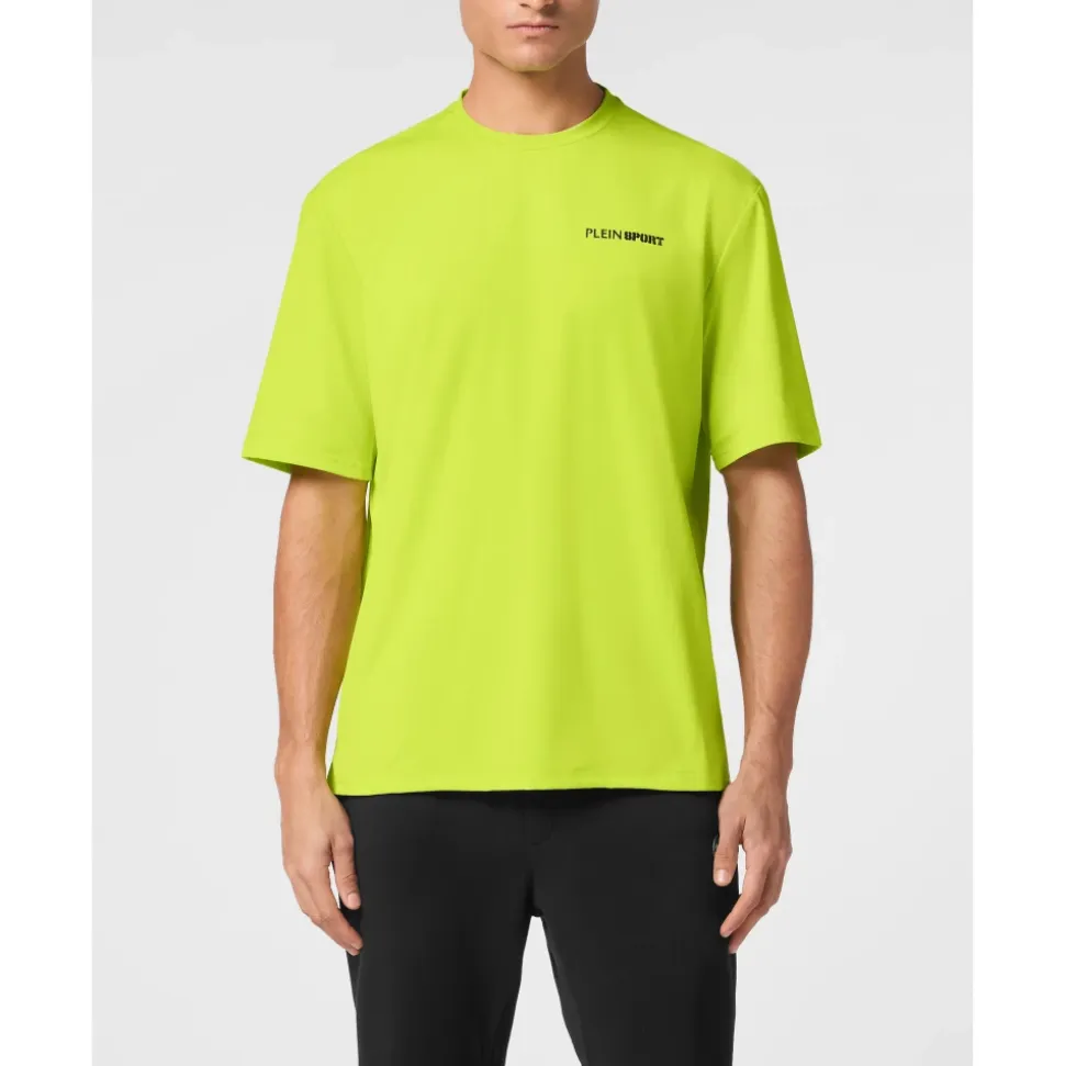 Micro Rib T-shirt Round Neck SS