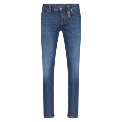 Miejskie jeansy Regular-Fit z efektem Used-Look