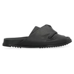 Mobius Leather Slides