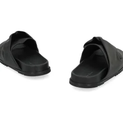 Mobius Leather Slides