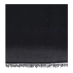 Monogram Fringed Scarf
