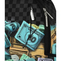 Monopoly Money Stacks Backpack