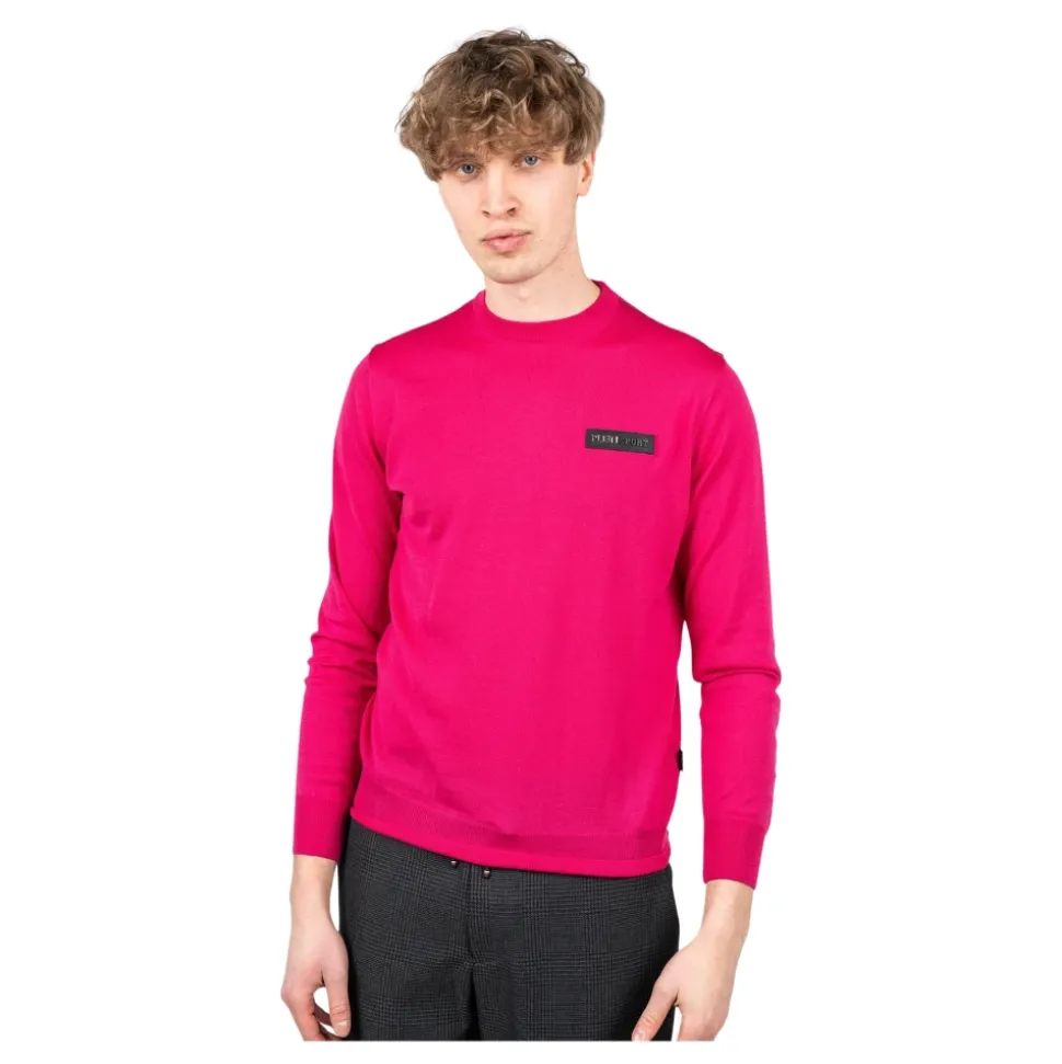 Męski Sweter z Włókna Merino w Paski