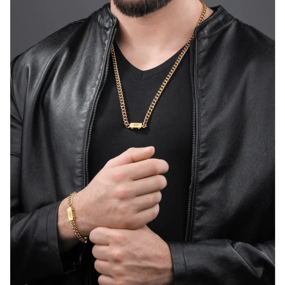 Naszyjnik Mężczyźni CHAINED PEAGN0002102