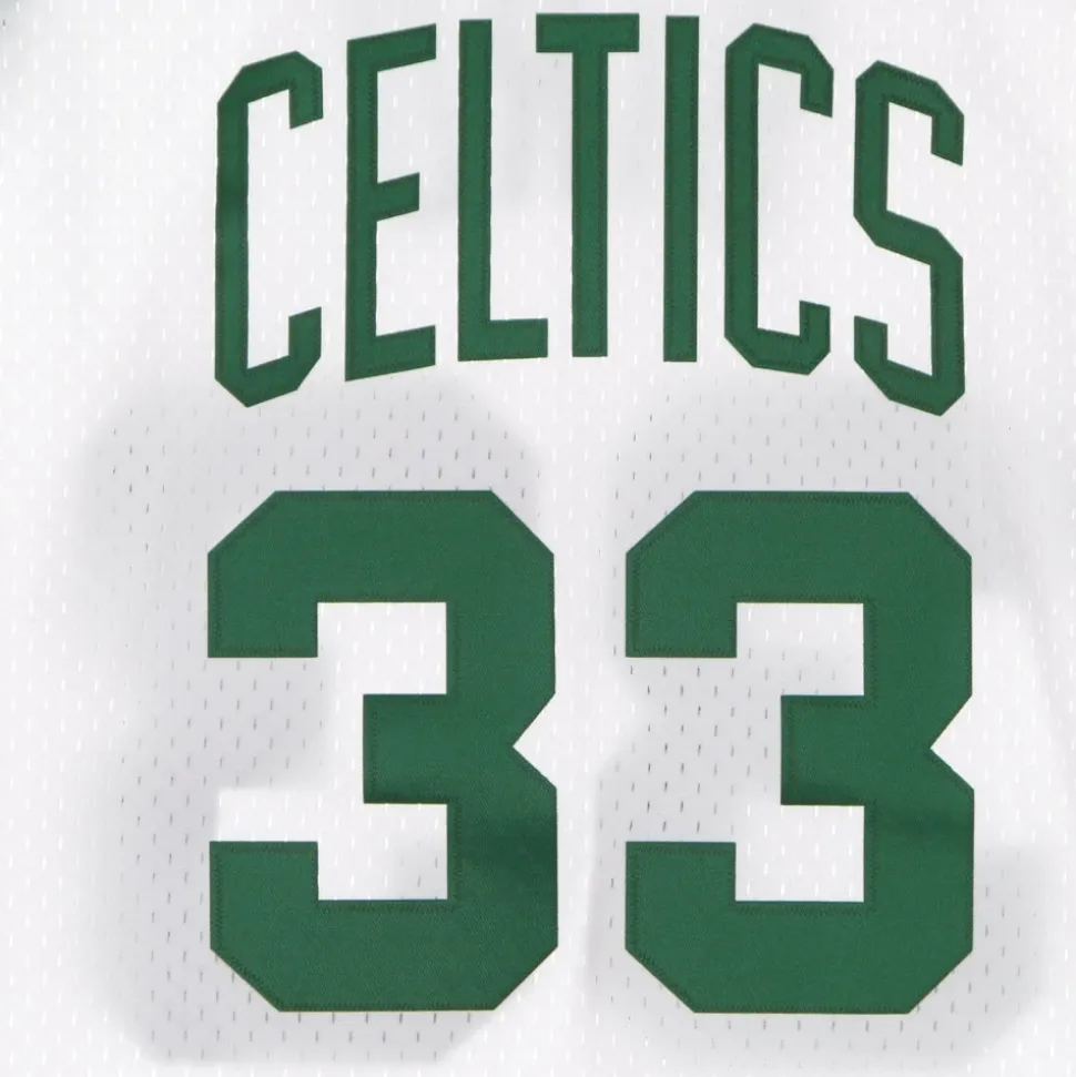 NBA Swingman Jersey Hardwood Classics No 33 Larry Bird 1985-86