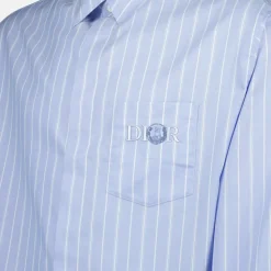 Niebieska Oversize Koszula Kolekcja Wiosna-Lato 2025