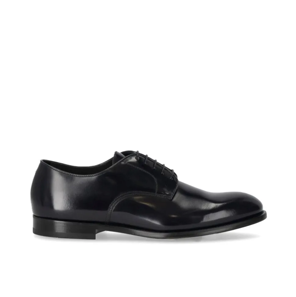 Niebieskie Derby Horse Lace Up