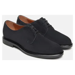 Niebieskie sznurowane buty