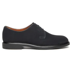 Niebieskie sznurowane buty