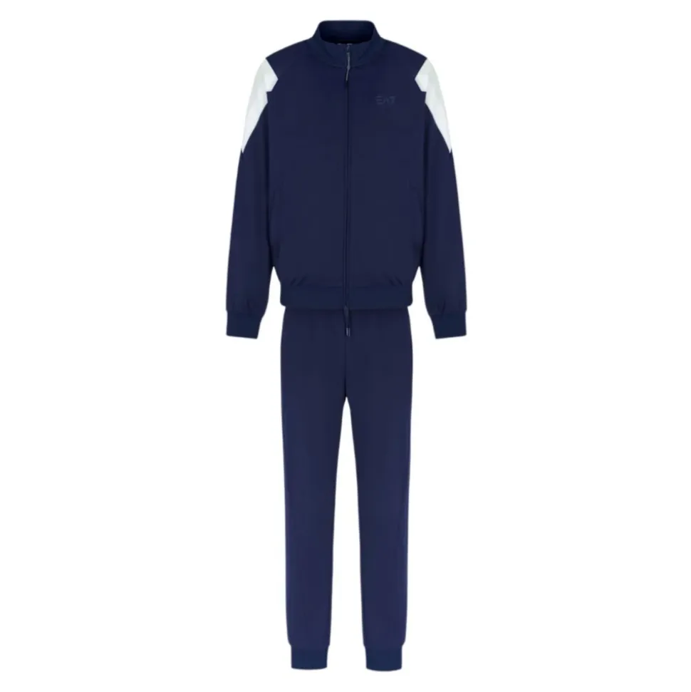 Niebieski Stylowy Playsuit dla Męskich Sportowców