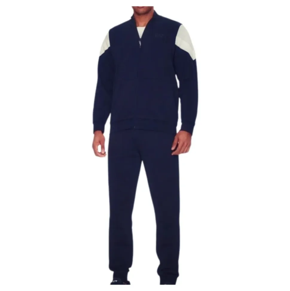 Niebieski Stylowy Playsuit dla Męskich Sportowców