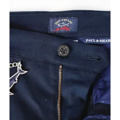 Niebieski sweter Chino Fit Regular Zip