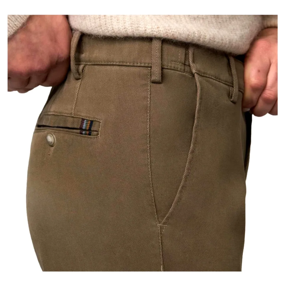 Nowoczesne dopasowanie Micro Fantasy Chino Beige