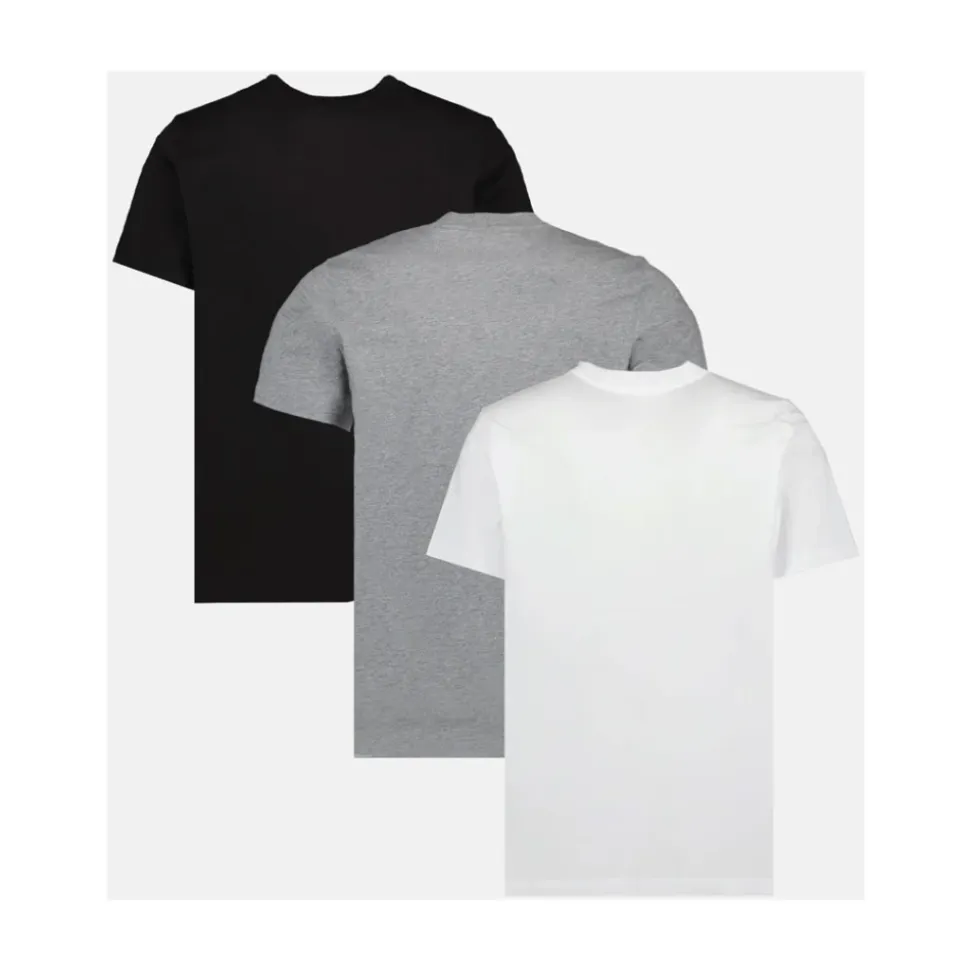 3-Pack Klasycznych T-shirtów z Okrągłym Dekoltem