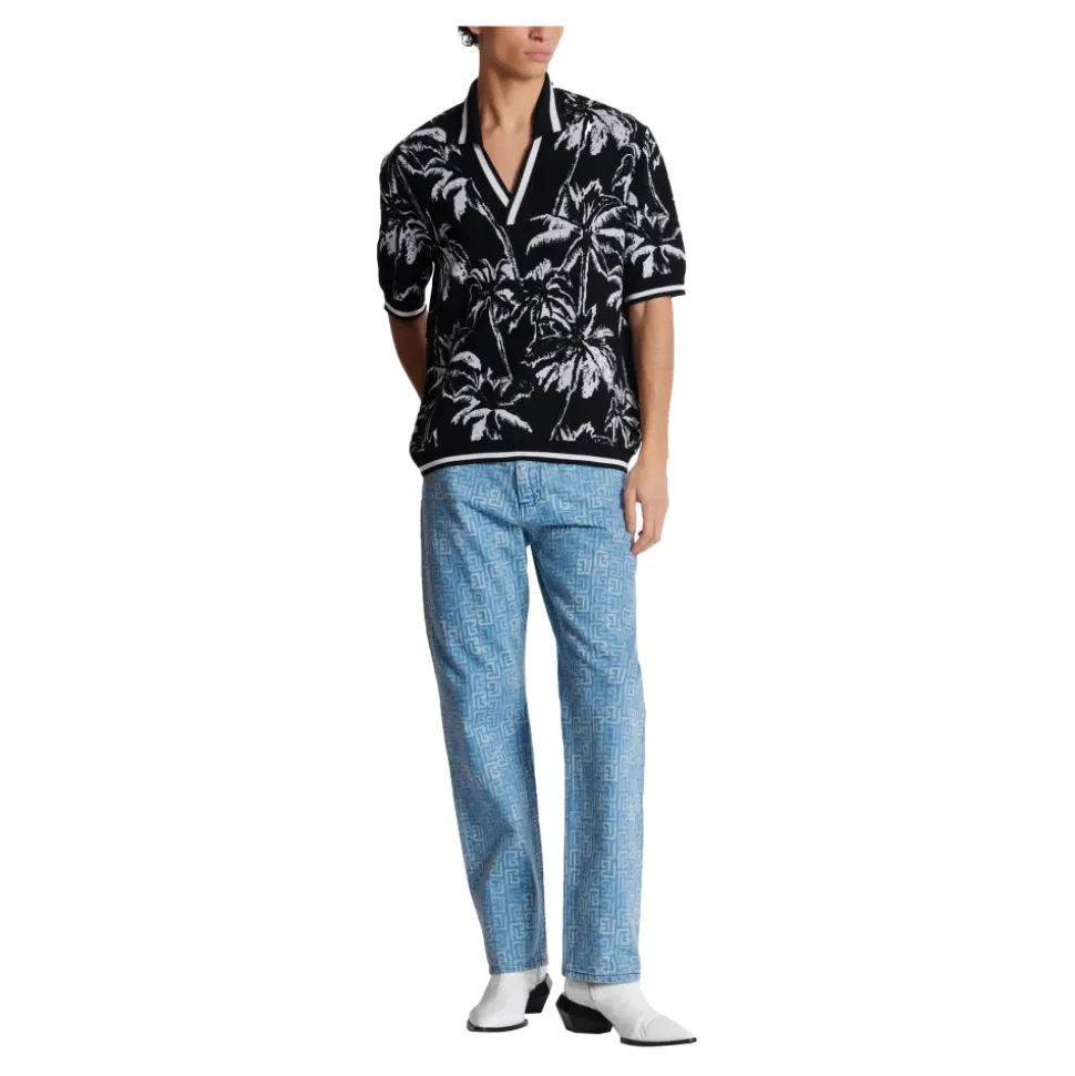Palm Knit Polo