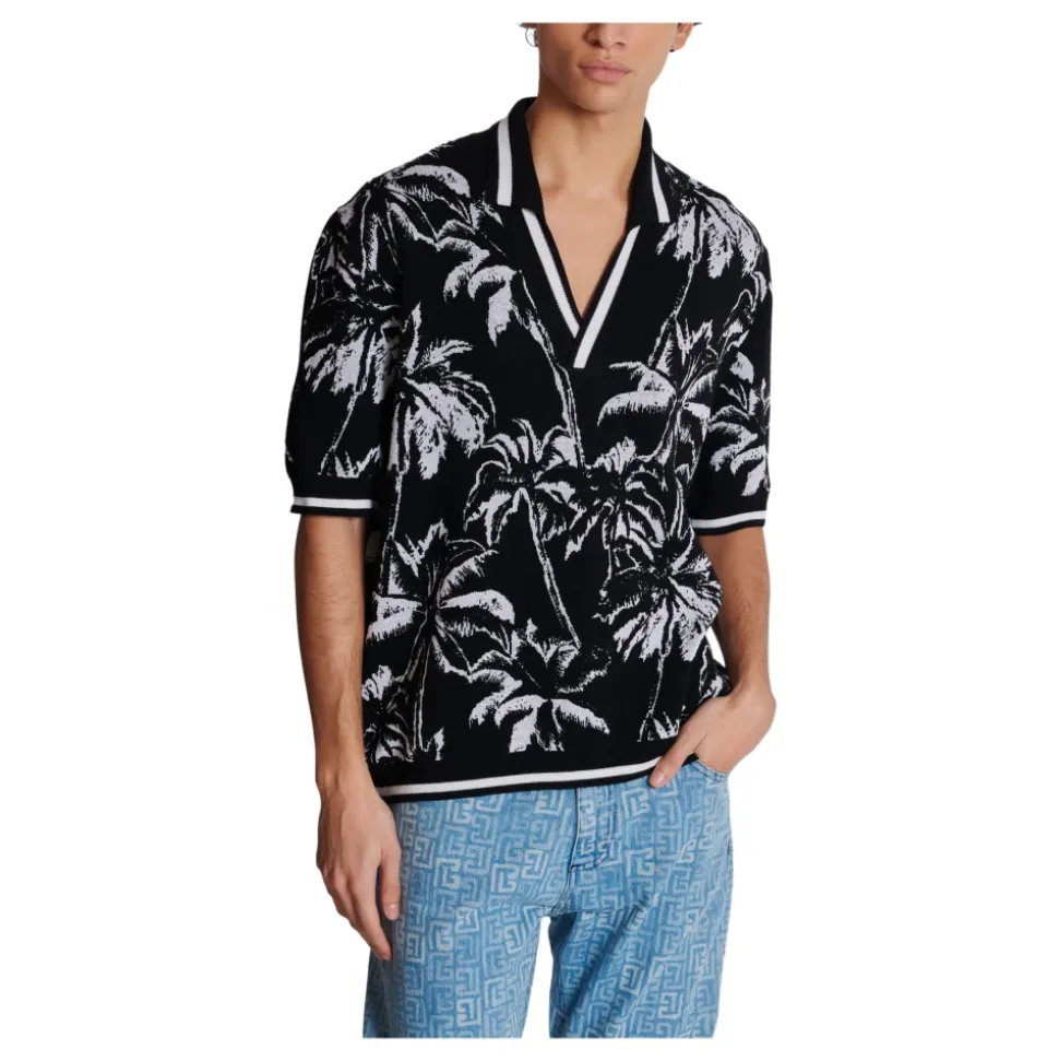 Palm Knit Polo